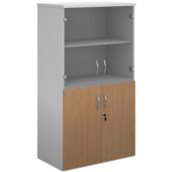 Maestro Combination Units with Wood and Glass Doors